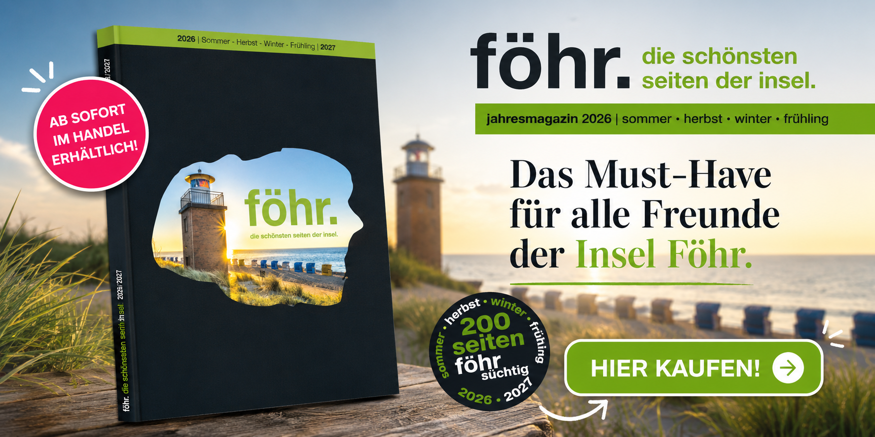 föhr. die schönsten Seiten der Insel – Jahresmagazin 2026