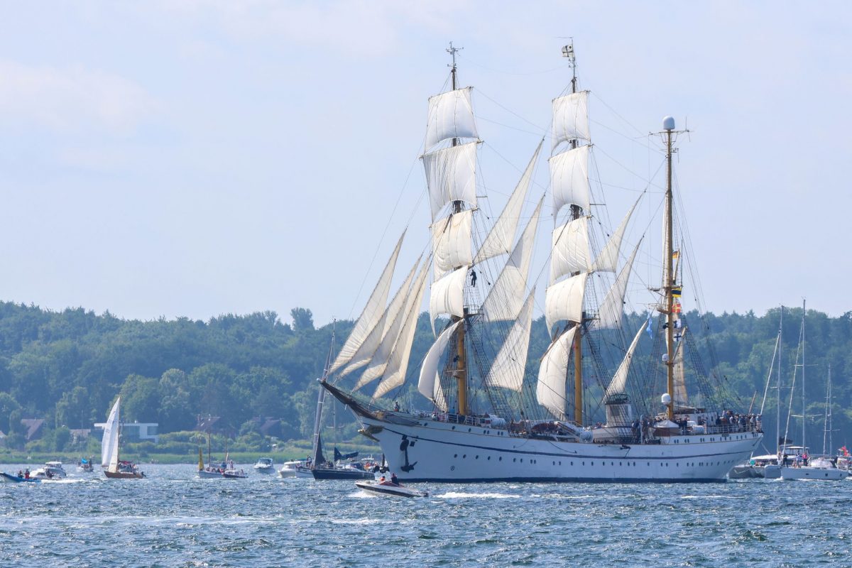 Segelschulschiff «Gorch Fock» bei der Kieler Woche. (Archivbild)