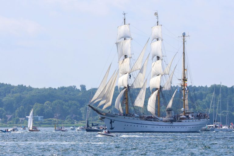 Segelschulschiff «Gorch Fock» bei der Kieler Woche. (Archivbild)