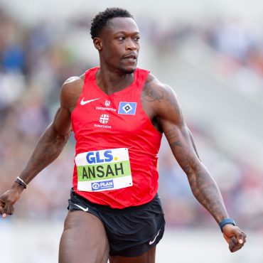 Wird trotz eines Nada-Verfahrens bei den deutschen Meisterschaften antreten: 100-Meter-Rekordler Owen Ansah. (Archivbild)