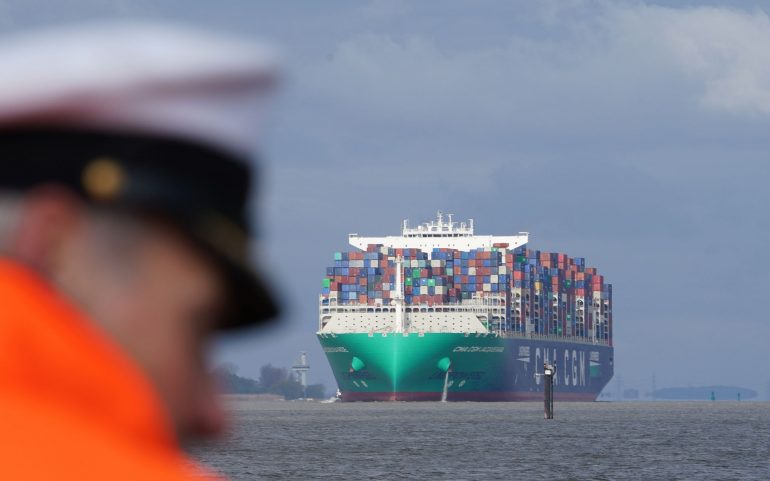 Die «Notre Dame» soll mehr Container fassen können als die «Jacques Saade», die hier zu sehen ist. (Archivbild)