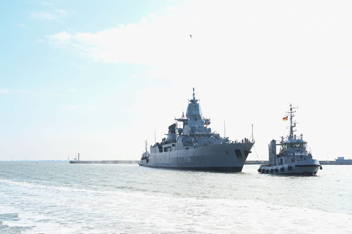 Die «Sachsen» beteiligte sich an einem Nato-Einsatz in Nord- und Ostsee sowie im Nordatlantik.