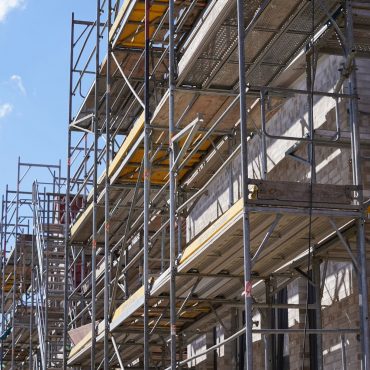 Vor allem der Wohnungsbau in Schleswig-Holstein legt zu. (Archivbild)