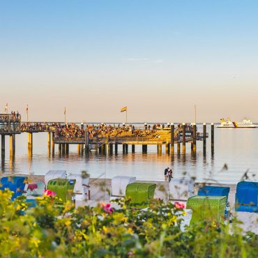 Die Mittelbrücke in Wyk auf Föhr soll im August mit einem großen Fest ihren zweiten Geburtstag feiern.