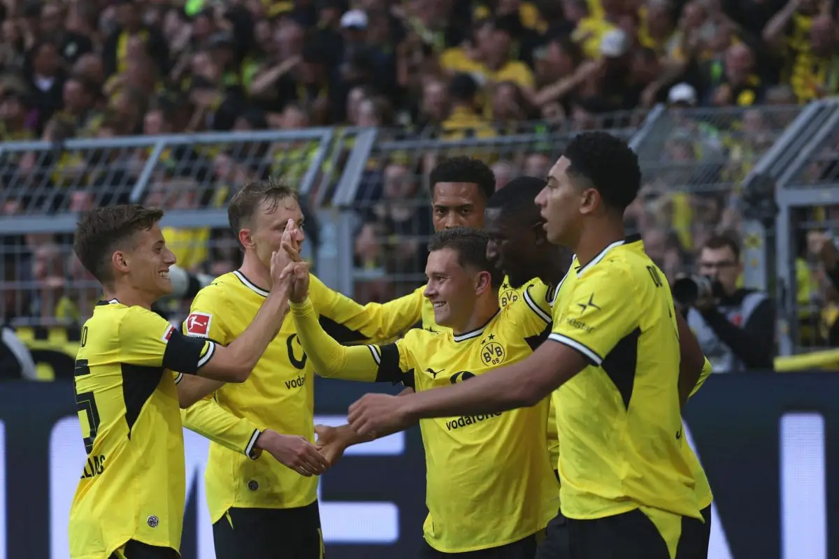 Der BVB hatte früh Grund zur Freude.