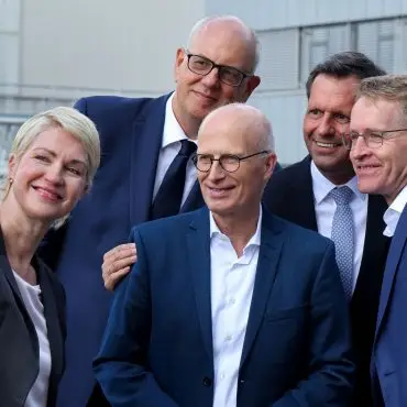 «Nord-Gipfel» in Rostock: Die Ministerpräsidenten der fünf norddeutschen Länder treffen sich im Hafen.