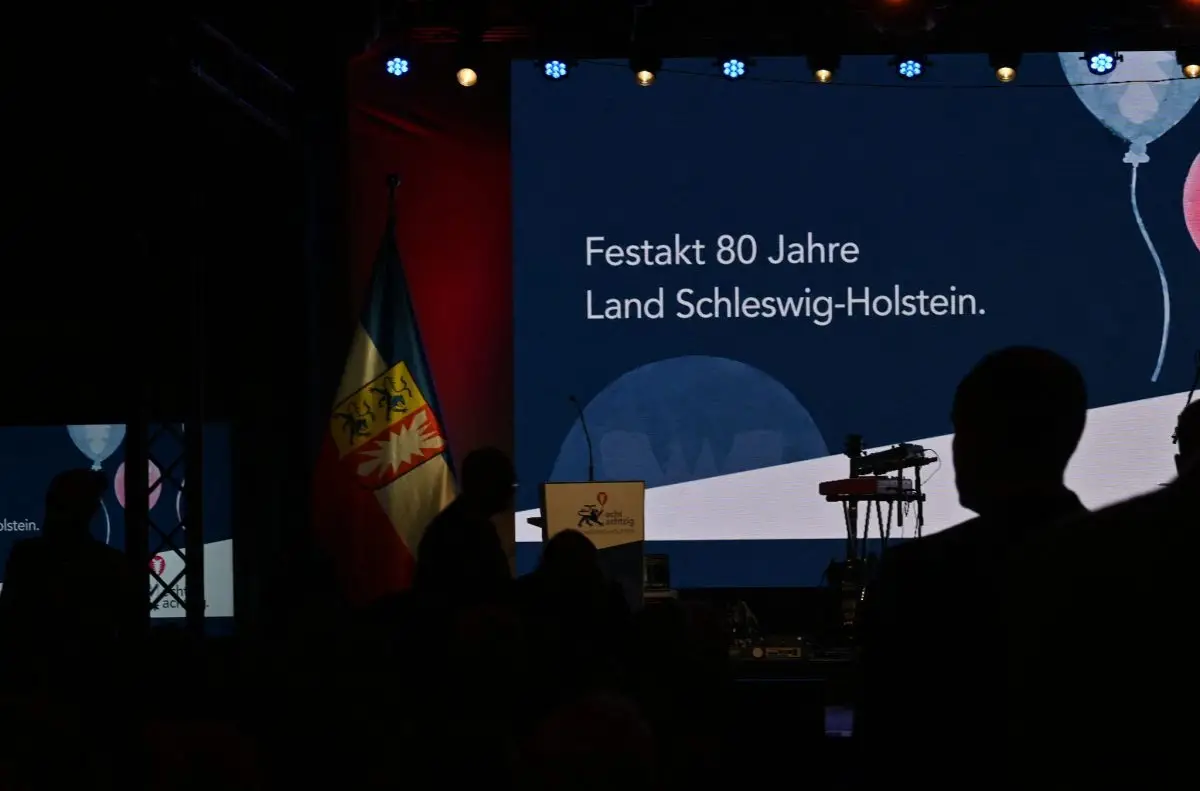 Rund 400 Gäste wurden beim Festakt in Molfsee erwartet.