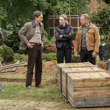 Auf dem Schwanitzer Friedhof wird ein grausiger Fund gemacht.