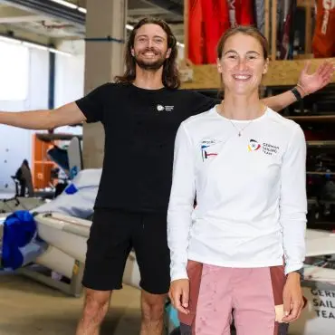 Das Segel-Duo will sich für die Olympischen Spiele 2028 in Los Angeles qualifizieren. (Archivbild)