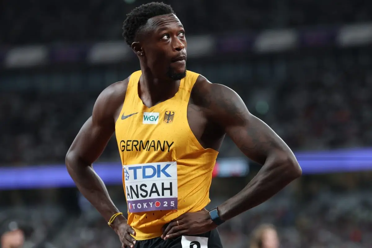 Owen Ansah greift am Dienstagabend im 100-Meter-Halbfinale bei der EM ein. (Archivbild)