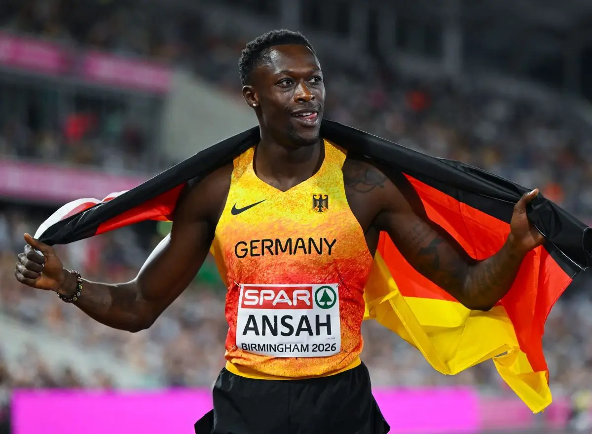 Owen Ansah gewann EM-Gold über 200 Meter. (Archivbild)