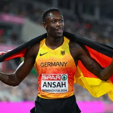 Owen Ansah gewann EM-Gold über 200 Meter. (Archivbild)