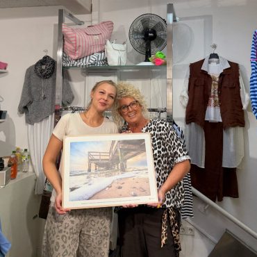 Fotoaktion zum zweiten Geburtstag der Mittelbrücke in Wyk auf Föhr