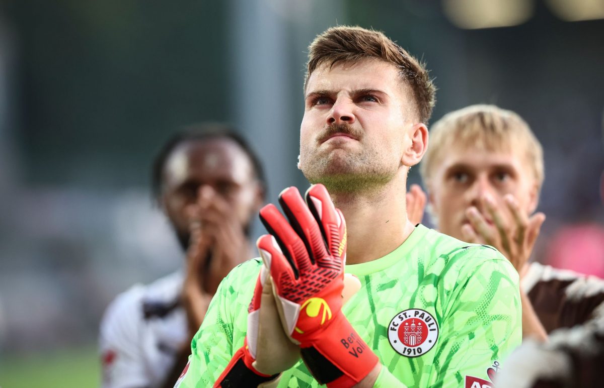 Ben Voll wird auch gegen Rot-Weiss Essen im St.-Pauli-Tor stehen. (Archivbild)