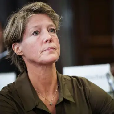 Christina Block bestreitet die Vorwürfe der Anklage.