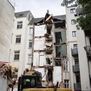 Das Haus wurde zum Teil abgerissen. (Archivbild)