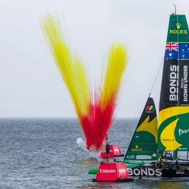 Australiens Segel-Team war beim Grand Prix der SailGP vor Sassnitz nicht zu schlagen.