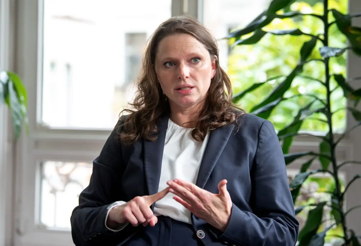 Melanie Leonhard führt seit März 2018 die Hamburger SPD.