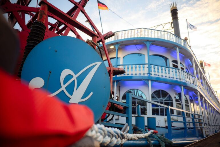 Das Passagierschiff „Lousiana Star“ ist eines von 30 Schiffen der Reederei, die für Touren unterwegs sind.