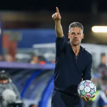 Leipzigs neuer Trainer Martin Demichelis steht schon unter Druck.