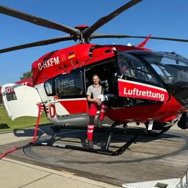 Rettungshubschrauber Christoph 42 beim Tag der offenen Tür in Rendsburg