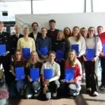Ausgezeichnete junge Ehrenamtliche beim Ehrenamtstag des Kreises Nordfriesland und des Kreisjugendrings