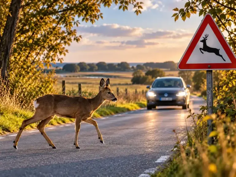 Wildtiere als Hinweis auf die Treibjagden 2026 auf Föhr