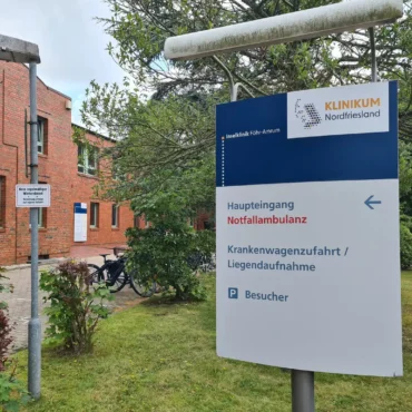 Inselklinik in Wyk auf Föhr mit zentraler Notaufnahme