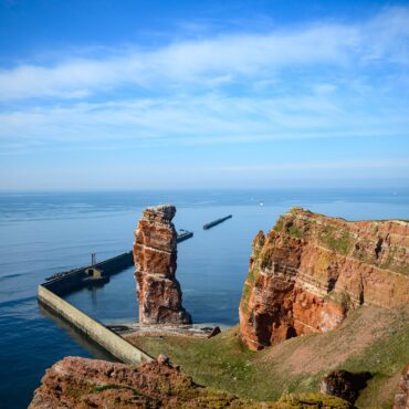 Eine ikonische Landschaft in der deutschen Nordsee: Helgoland. (Archivbild)