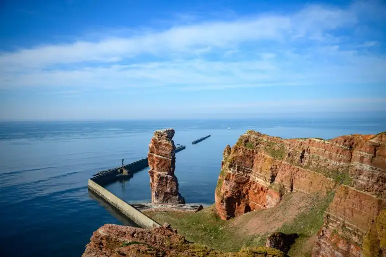 Eine ikonische Landschaft in der deutschen Nordsee: Helgoland. (Archivbild)