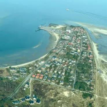 Nordseeküste auf Föhr als Urlaubsziel in Schleswig-Holstein