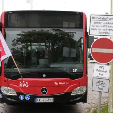 Dienstag und Mittwoch standen die Busverkehre in den kreisfreien Städten in Schleswig-Holstein still.
