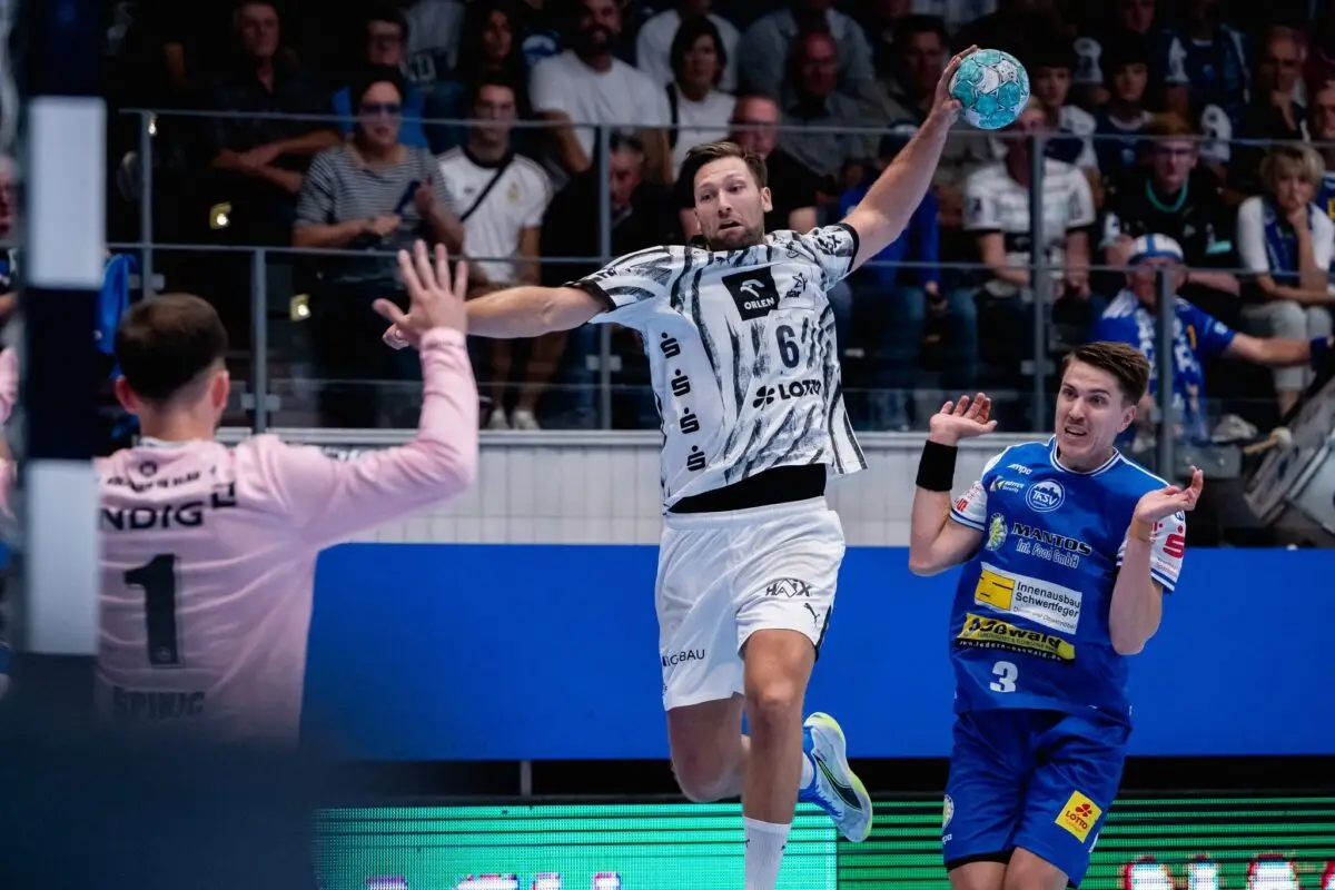 Harald Reinkind und der THW Kiel bestritten ihr Pokalspiel gegen den TV Hüttenberg. (Archivbild)