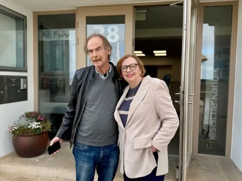 Autorin Micaela Jary bei Föhr erLesen in Wyk auf Föhr