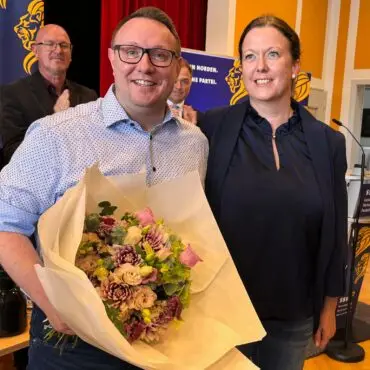 Dirschauer erhielt gut 95 Prozent der gültigen Stimmen.