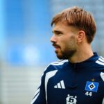 Unter Jubel zurück: Mario Vuskovic im ersten HSV-Training kurz vor Ende seiner Doping-Sperre.