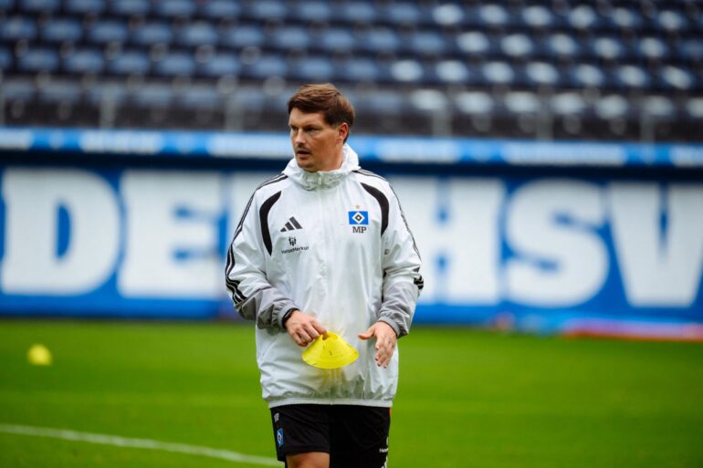 Muss die sportliche Krise beim HSV bewältigen: Trainer Merlin Polzin