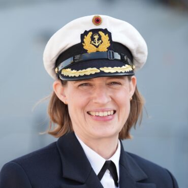 Fregattenkapitän Inka von Puttkamer, die erste Frau, die einen Kampfverband der Marine führte, übergibt nach zweieinhalb Jahren an ihren Nachfolger. (Archivbild)