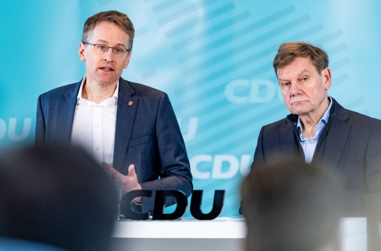 Schleswig-Holsteins CDU-Landeschef will keine Abgrenzung von der Bundes-CDU um der Abgrenzung willen.