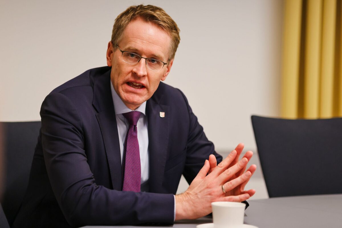 «Das ist ein erschütternder Moment für unser Land», sagte Schleswig-Holsteins Ministerpräsident Daniel Günther (CDU). (Archivbild)