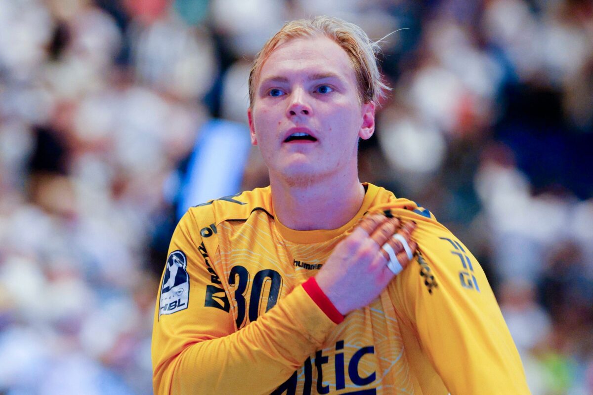 Torhüter Simon Möller und die SG Flensburg-Handewitt starteten mit einem Sieg in die Vorrunde der European League. (Archivbild)