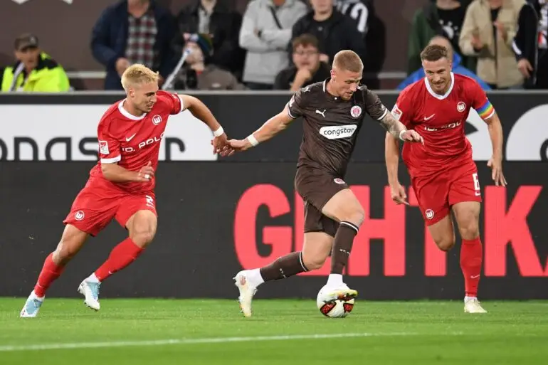 Viel Tempo, viel Unterhaltung: der FC St. Pauli und der VfL Wolfsburg boten einiges.