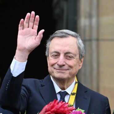 Der frühere EZB Präsident Mario Draghi erhält den Marion-Dönhoff-Preis für internationale Verständigung und Versöhnung. (Archivbild)