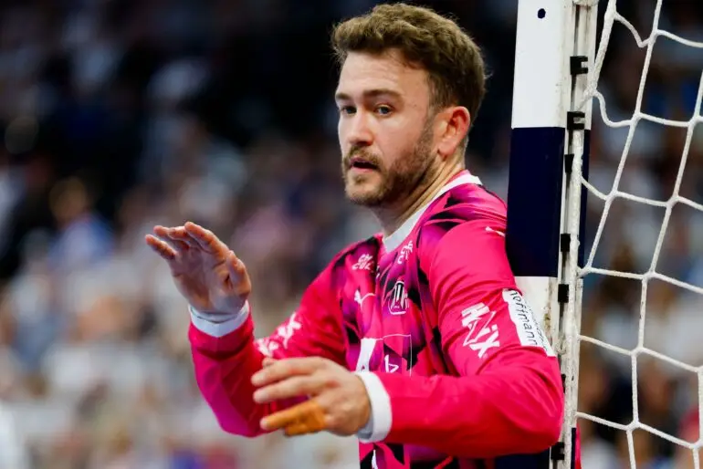 Torwart Gonzalo de Perez Vargas und der THW Kiel spielten gegen die Rhein-Neckar Löwen. (Archivbild)