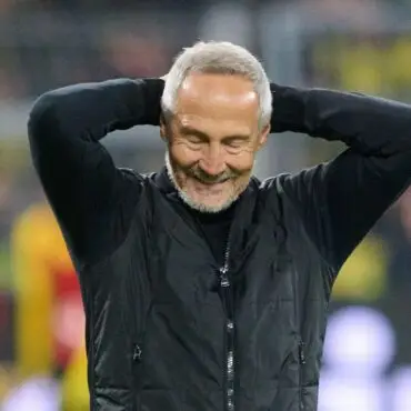 Im Pokal beim HSV will Adi Hütter mit Eintracht Frankfurt jubeln.