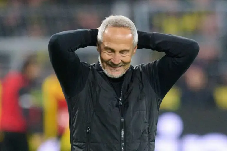 Im Pokal beim HSV will Adi Hütter mit Eintracht Frankfurt jubeln.