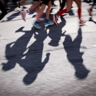 In Hamburg wollen rund 20.000 Leute beim Halbmarathon starten.