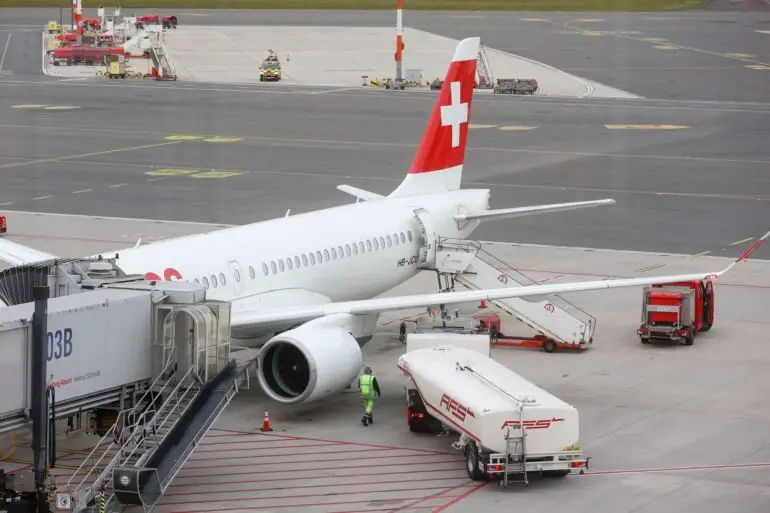 Die Maschine war von Stockholm nach Zürich unterwegs. (Symbolbild)