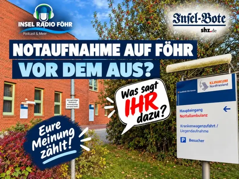 Gemeinsamer Aufruf von Inselradio Föhr und Insel-Boten zu Meinungen über die geplanten Veränderungen der Notaufnahme auf Föhr