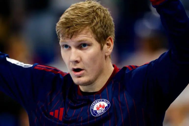 Torwart Robin Haug und der HC Hamburg spielten bei Aufsteiger SG BBM Bietigheim. (Archivbild)